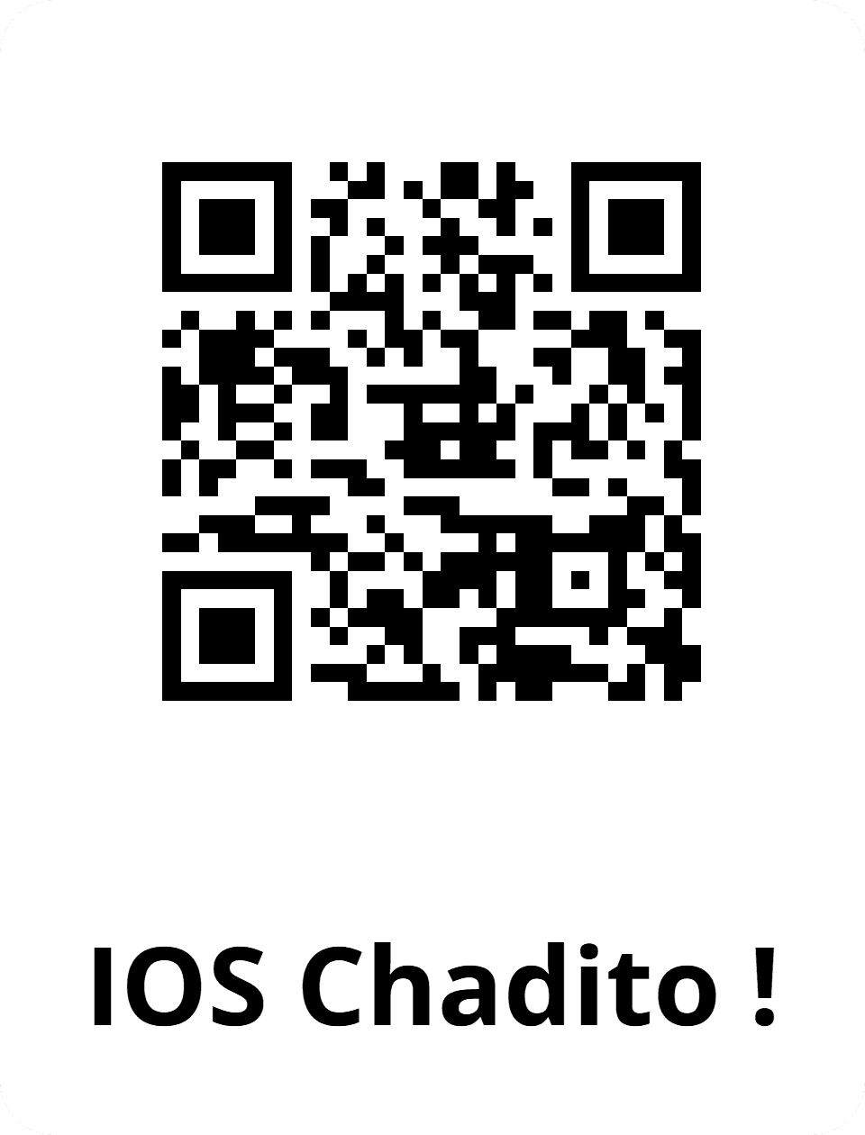 QR Code iOS